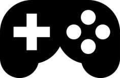 Joystick Games Control Tool Laser Cut Svg File, Free Vectors File
